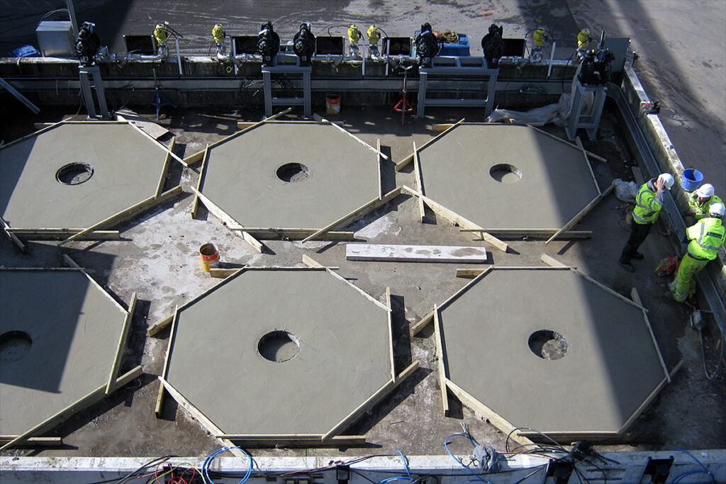Tank Farm Vessel Plinth Being Cast 1024x683